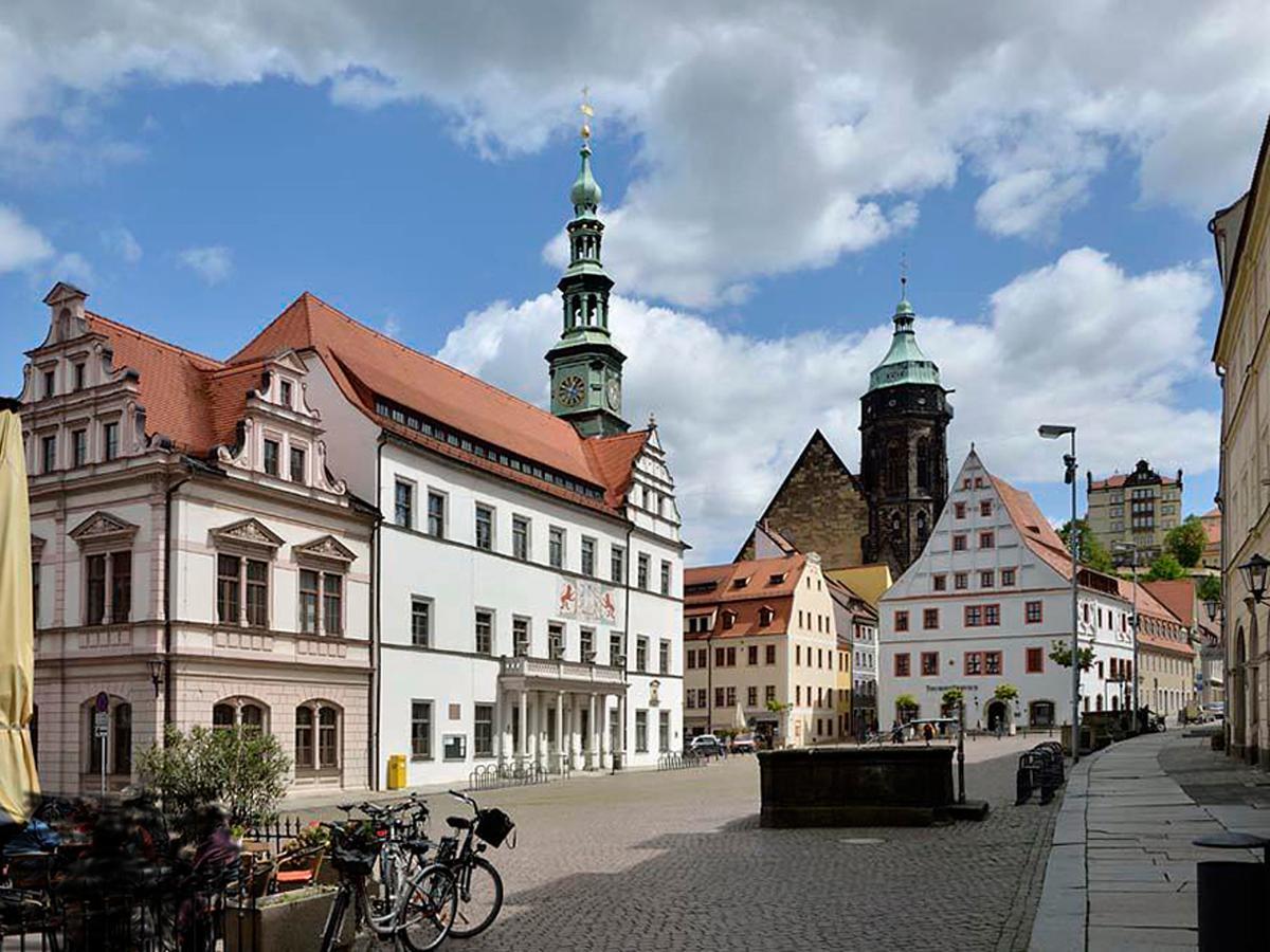 Cosy Apartment With In Pirna With Private Terrace 外观 照片